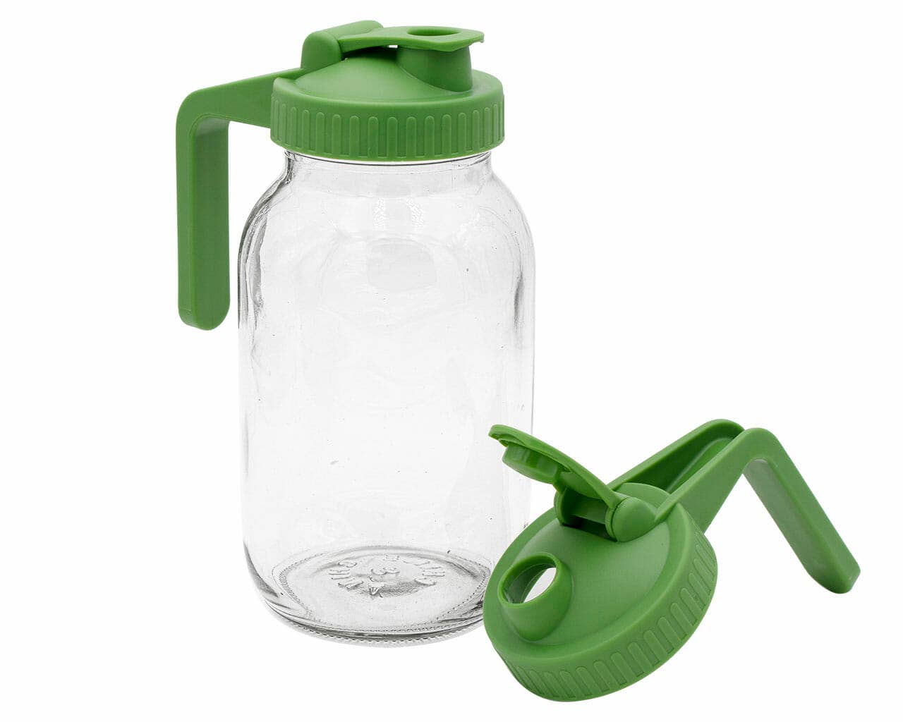 Pour & Store Pitcher Lid w/ Handle for Mason Jars: Ultra Violet / Wide mouth