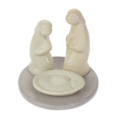 Nativity Soapstone  4pc Set