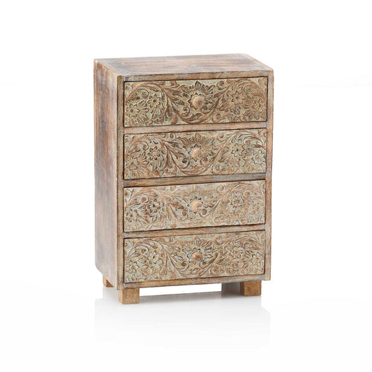 Tabletop Floral Chest