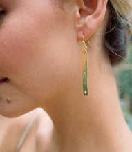 Load image into Gallery viewer, Earring Sitara Starry Long Linear studded
