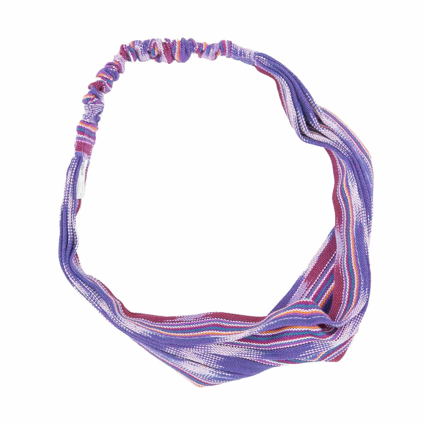 Boho Headband: Plum Purple Jasper