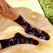 Load image into Gallery viewer, Mr. Krabs Adult Socks that Protect the Oceans
