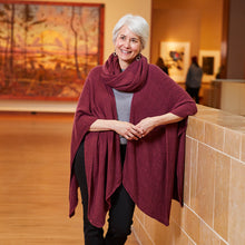 Load image into Gallery viewer, Canela Magdalena, Deep Water or Carmine Poncho
