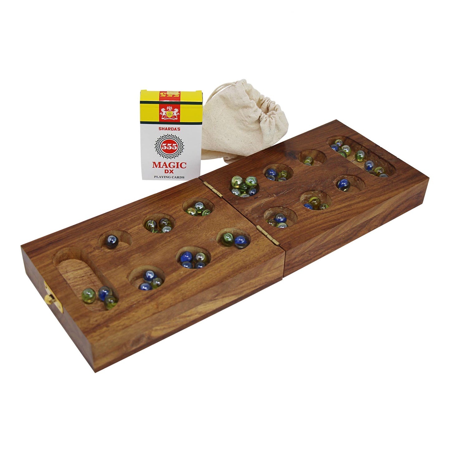 Handmade Mancala Cribbage Combo Game: Default Title