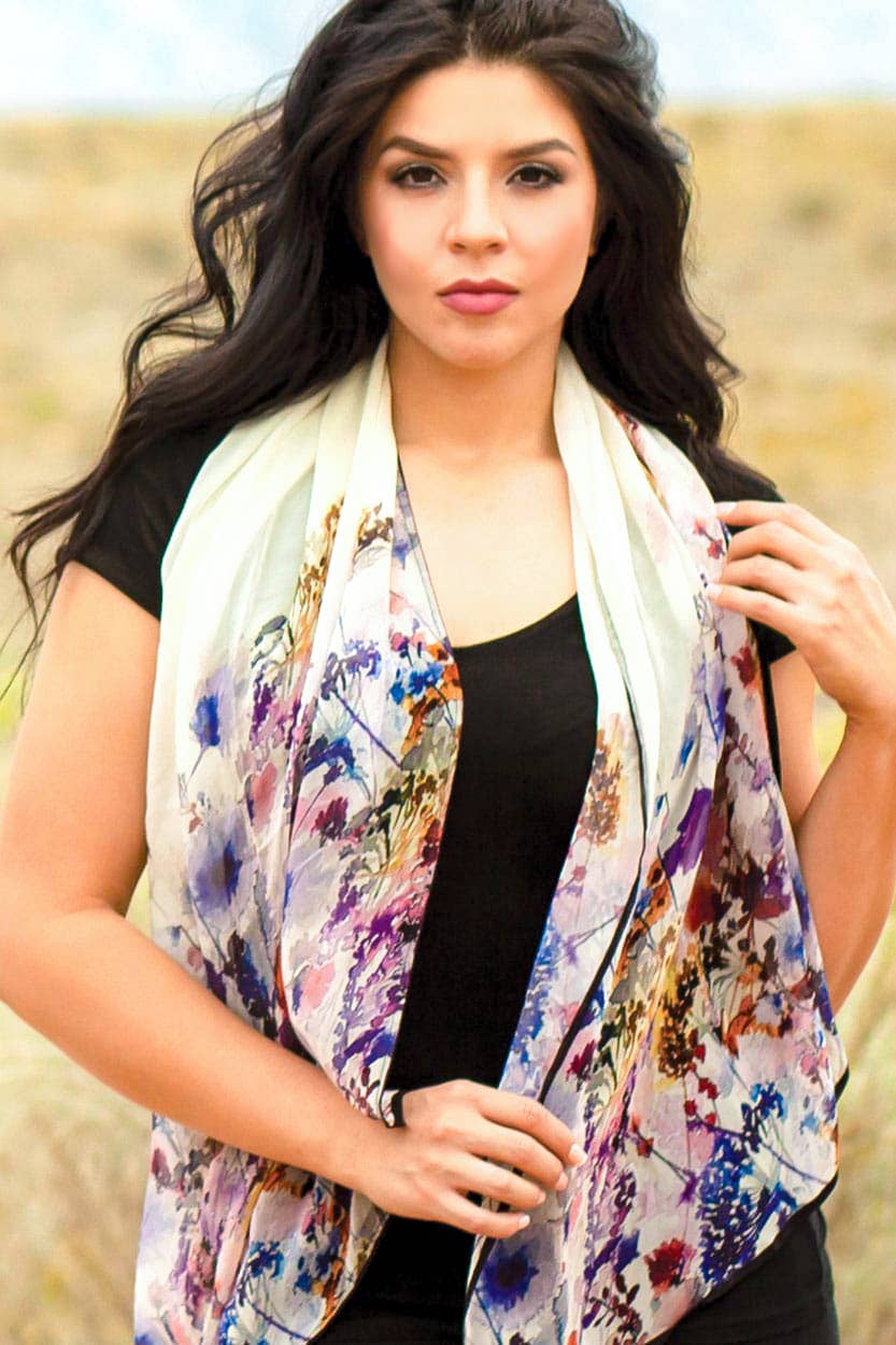 Aashi Wildflower Scarf