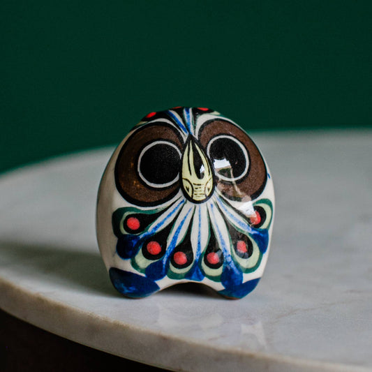 Adorable Mini Owl Ceramic Decorative Figurine