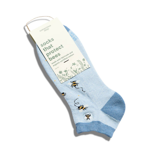 Ankle Socks that Protect Bees: Small
