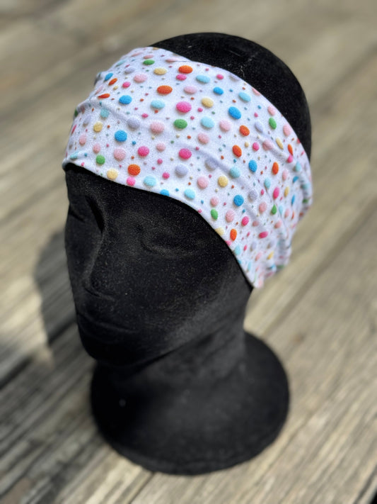 Colorful dots Headband