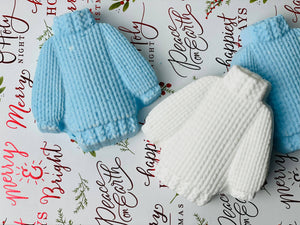 Cozy Sweater Bath Bomb - White