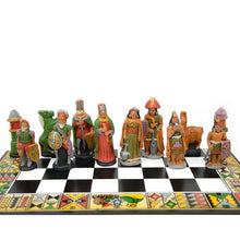 Load image into Gallery viewer, Hand Painted Chess Set
