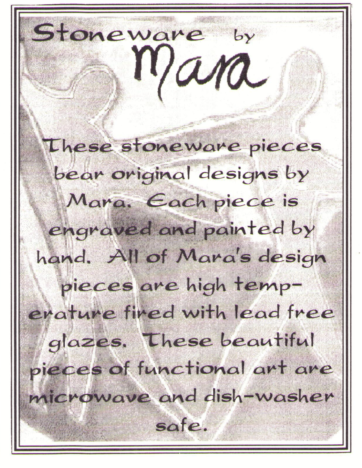 Mara Stoneware Cat's Meow Mug