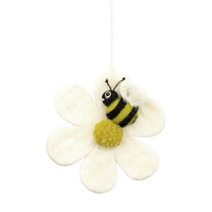 Bee Bloom Ornament