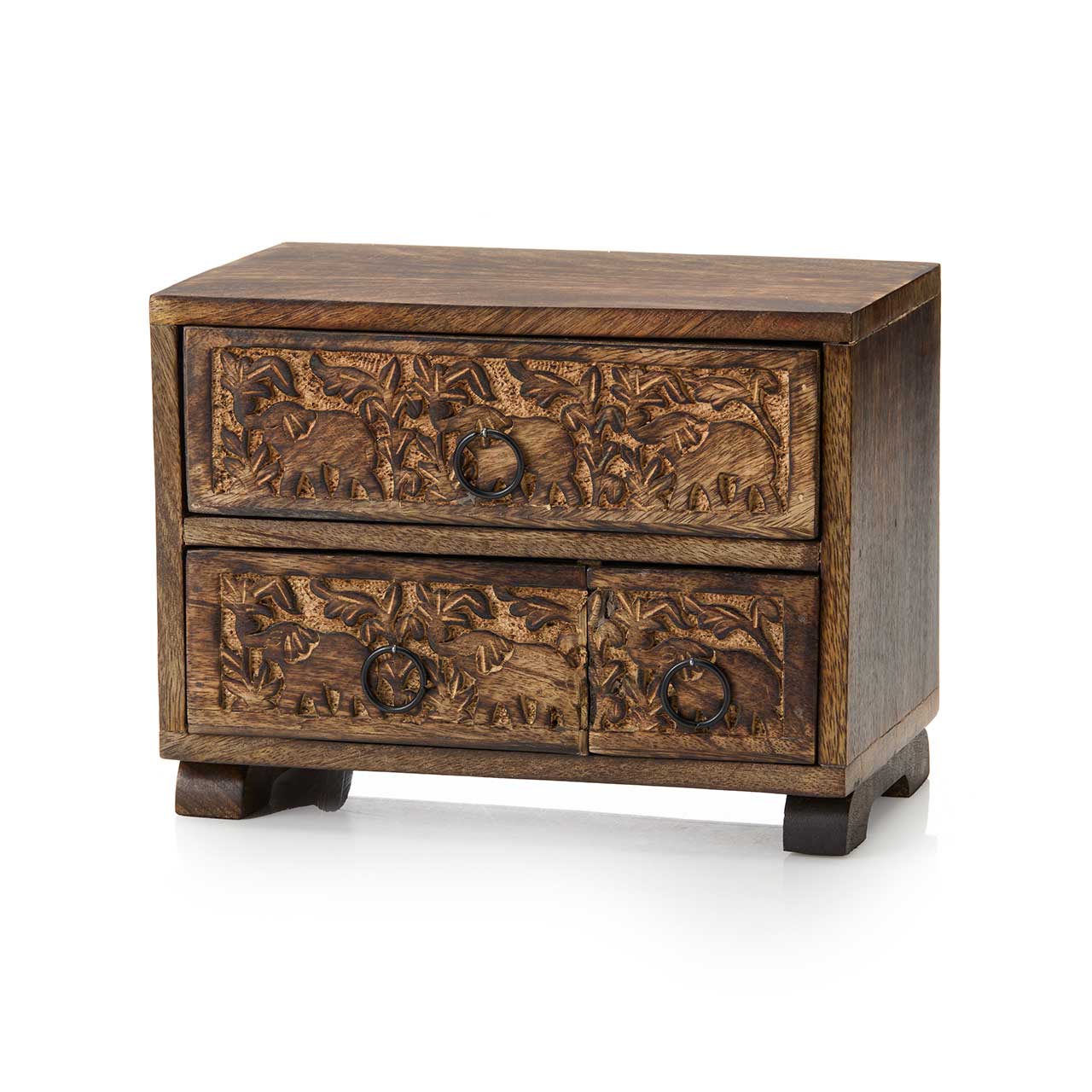 Short Tabletop Elephant Chest