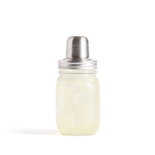Jarware Cocktail Shaker Lid for Regular Mouth Mason Jar