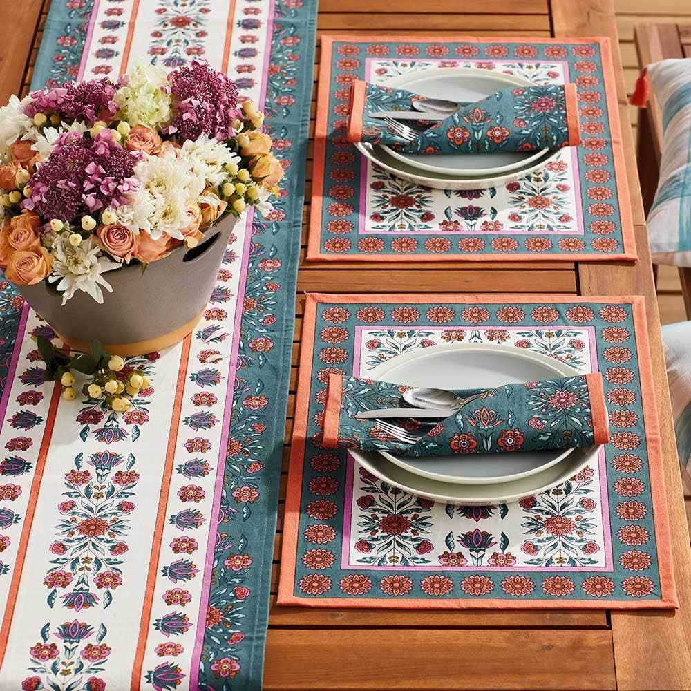 Botanica Cotton Table Runner