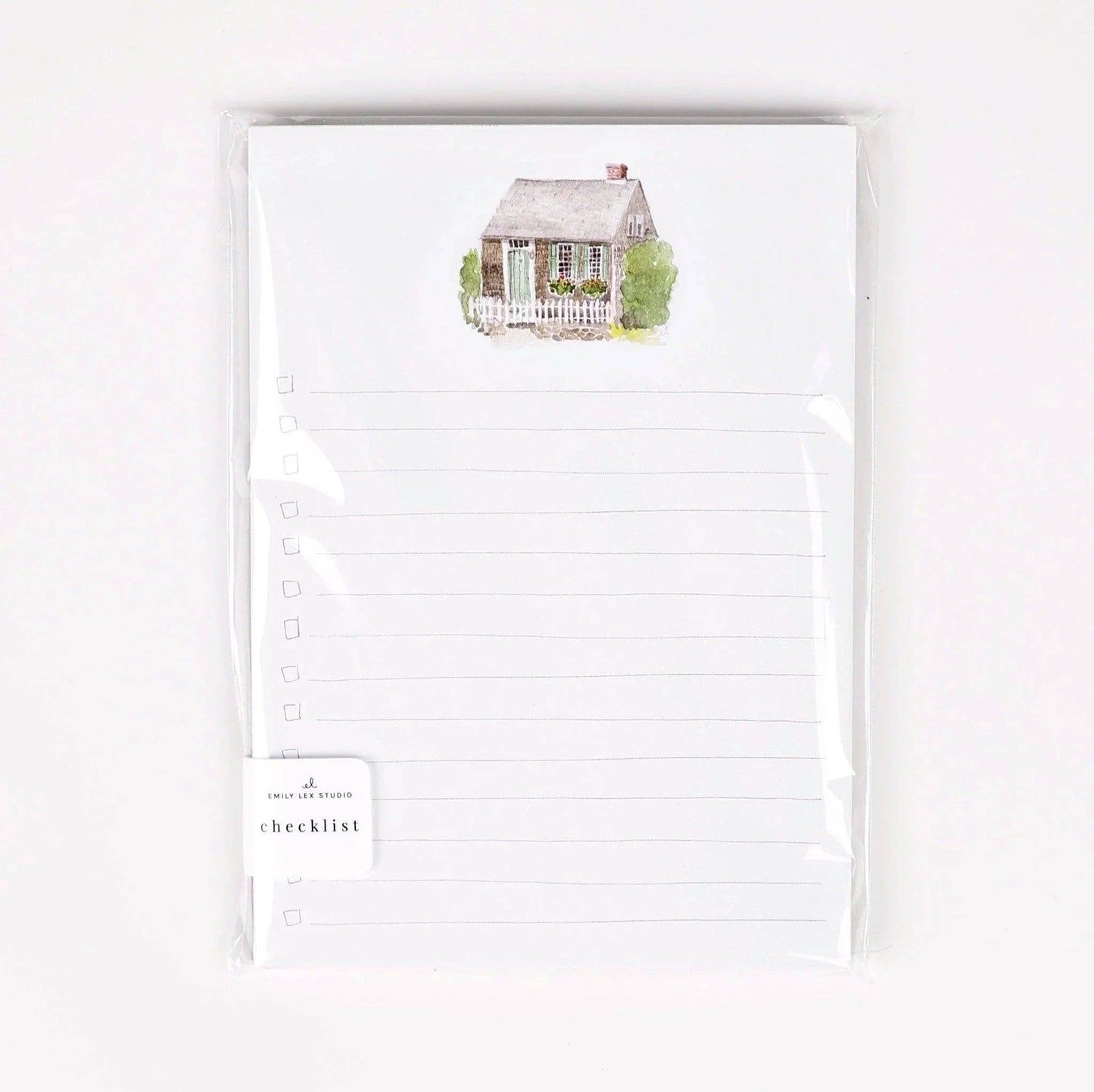 Everyday checklist notepad: Bluebird