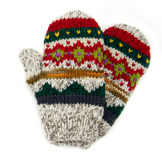 Classic Fleece Lined Wool Mittens