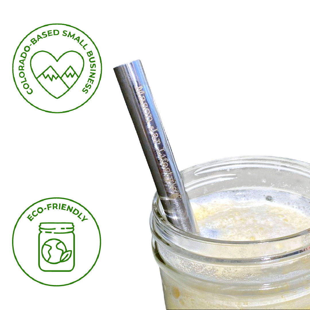 Individual Straws for Mason Jars