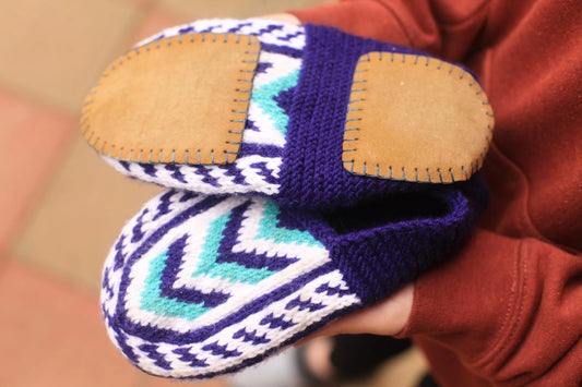 Slipper Socks with Suede Soles