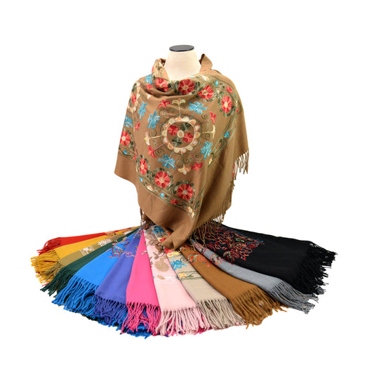 Embroidered Shawls
