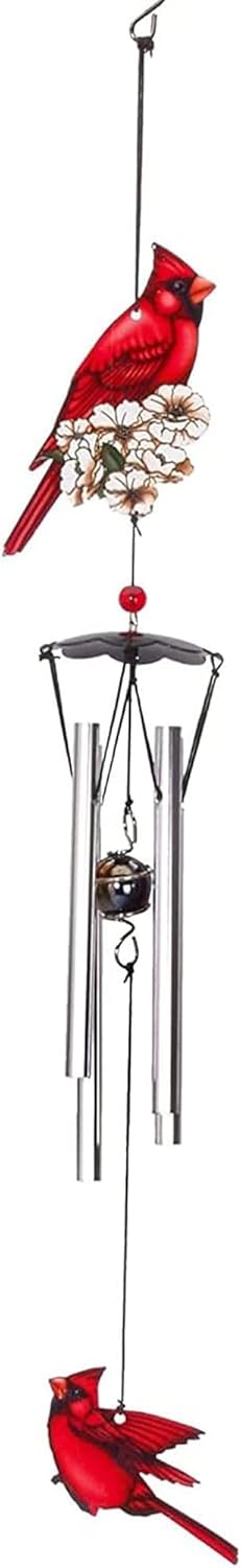 Wind Chime, Cardinal 18"