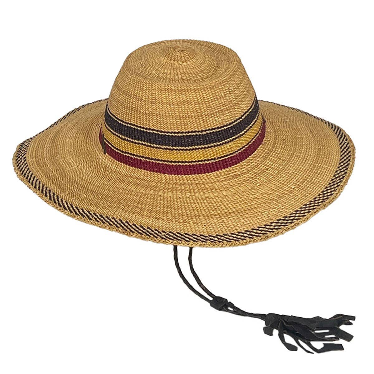 African Bolga Hat PREMIUM QUALITY : Sun Hat (G-170)
