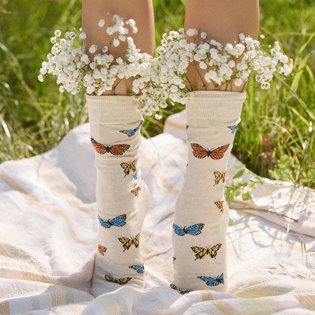 Socks that Protect Butterflies: Medium