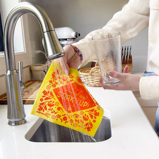 Dishcloth Beautiful Day Soak iT Up Yellow