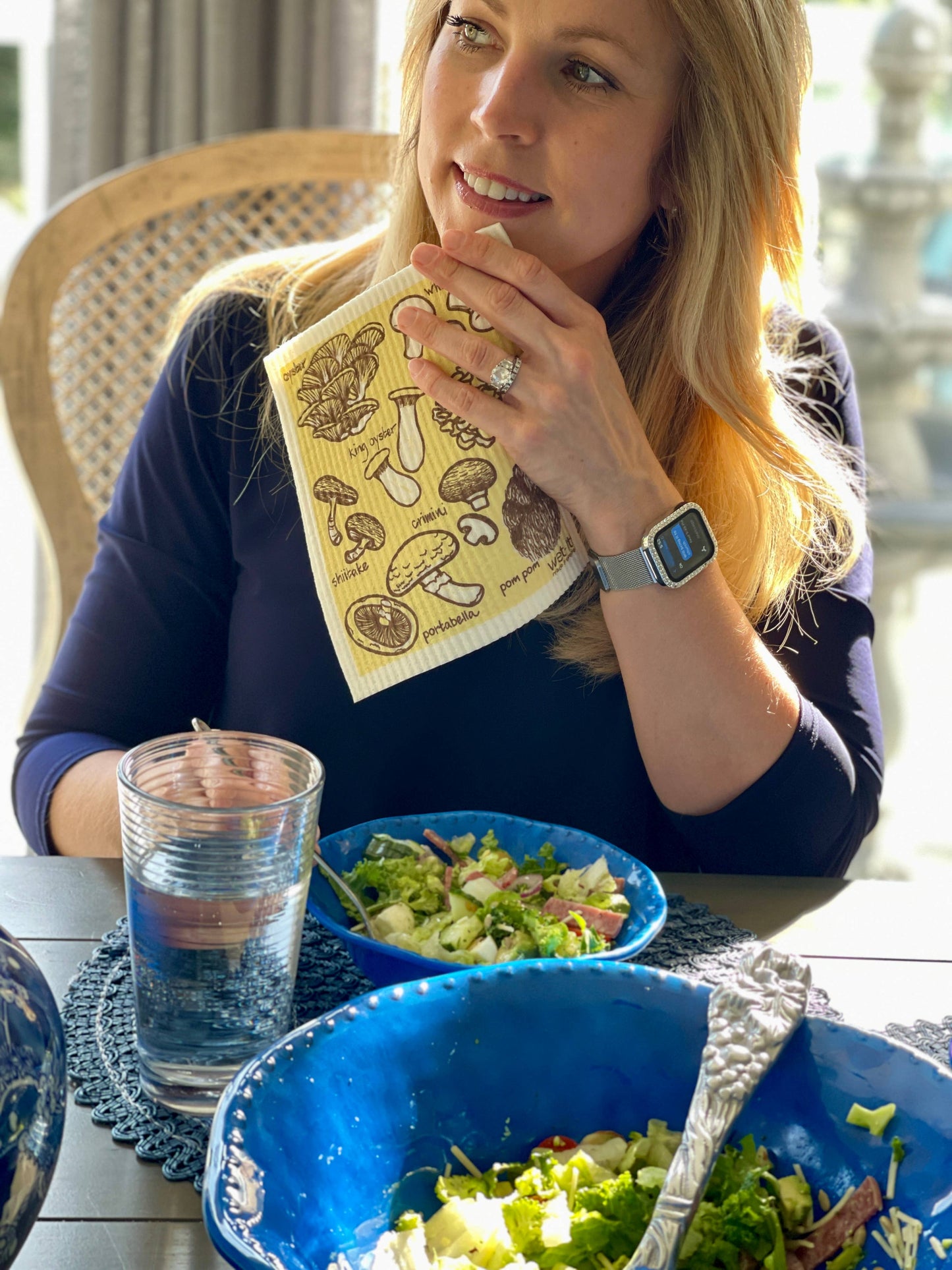 Mushroom Medley Swedish Cloth