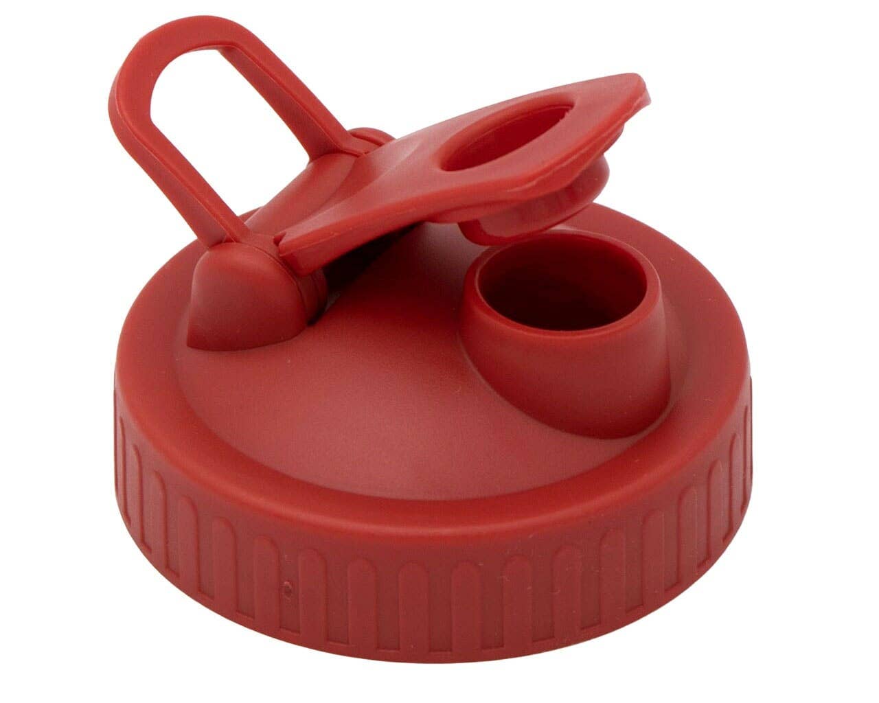 Pour & Store Shaker Lid w/ Carry Loop for Mason Jars: Gray / Wide mouth / Original