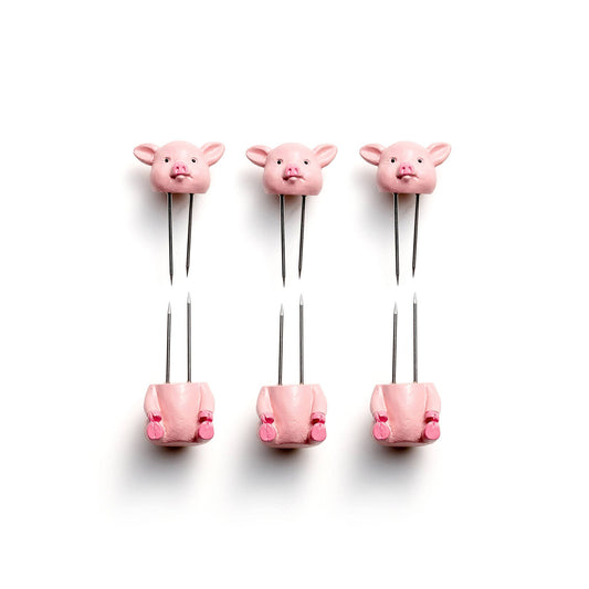 Outset Piglets Corn Holders, Set of 8,  1” x 2.5” x 1”