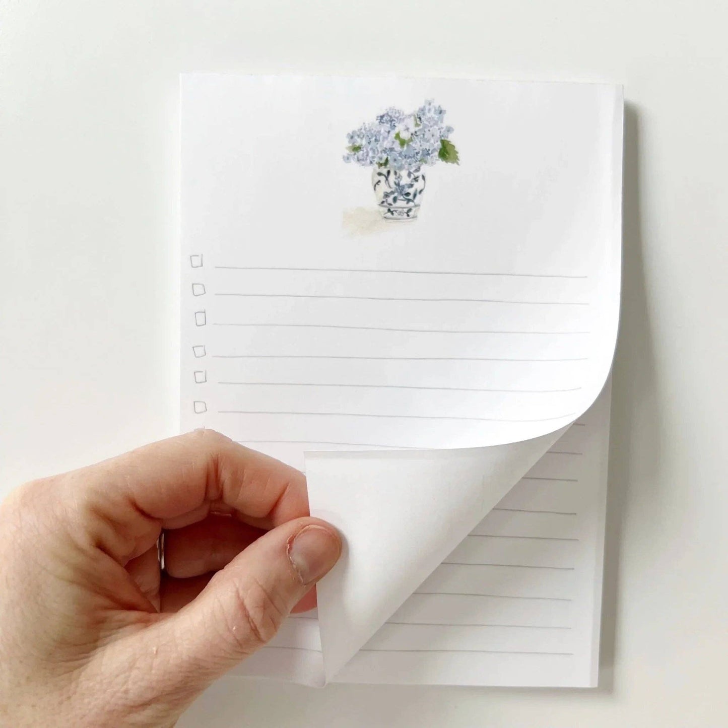 Everyday checklist notepad: Gingham mug