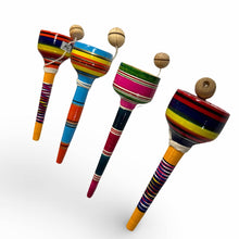 Load image into Gallery viewer, Balero Cup Mexican Wooden Toy 3.5&quot; Traditional Fun Game

