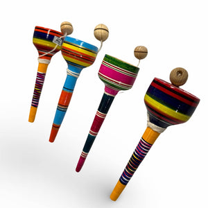 Balero Cup Mexican Wooden Toy 3.5" Traditional Fun Game
