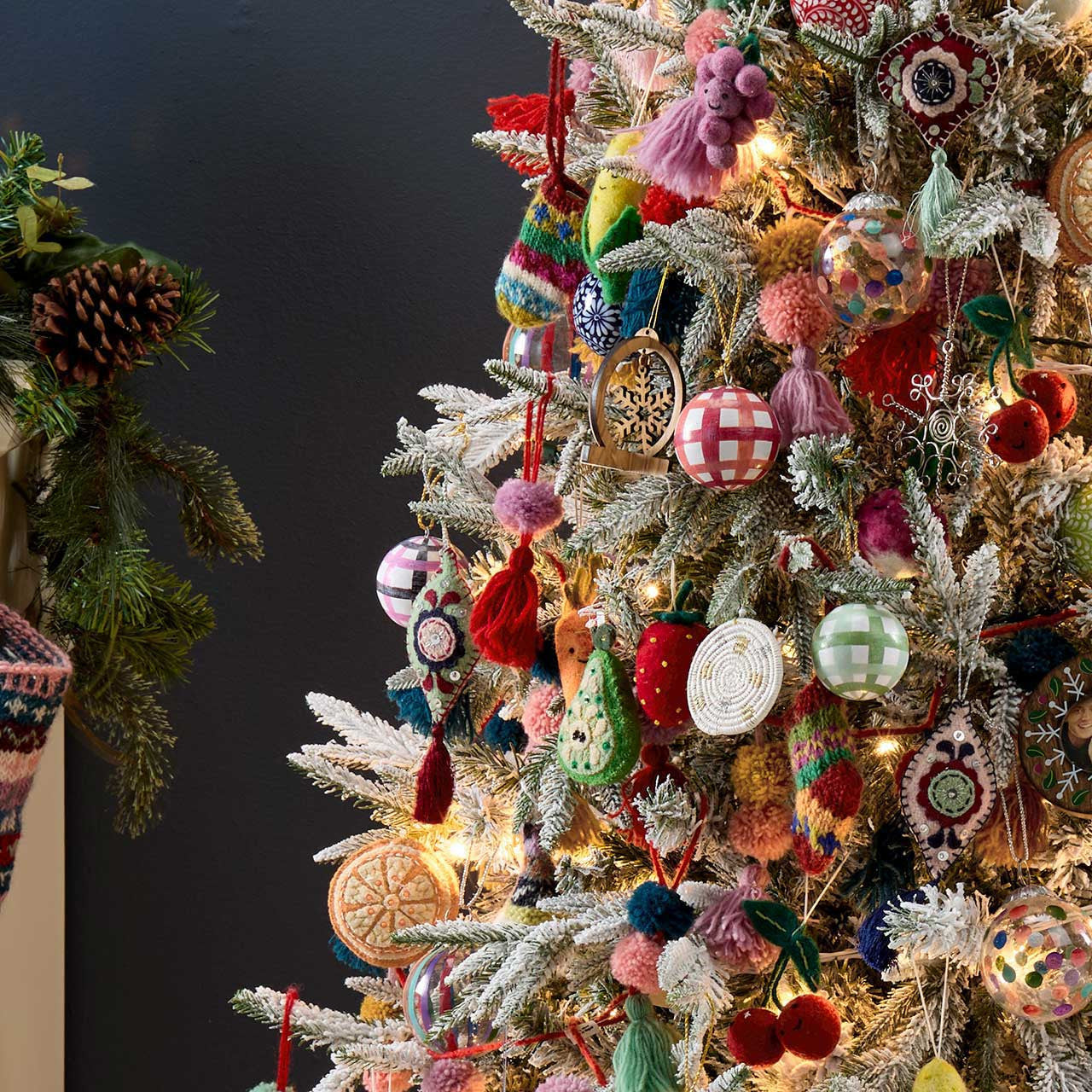 Fruit Friends Ornaments - Set of 3