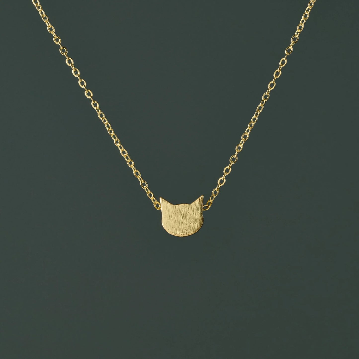 Cat Pendant Necklace