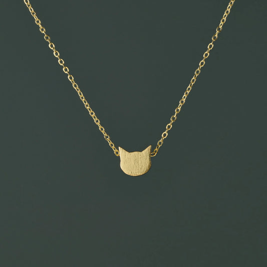 Cat Pendant Necklace