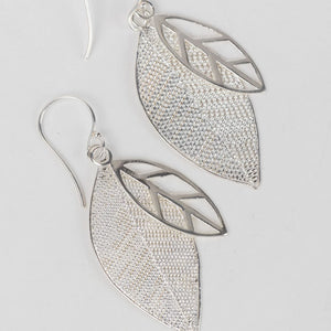 Silver Leaves Earrings 1  Click to expand Silver Leaves Earrings