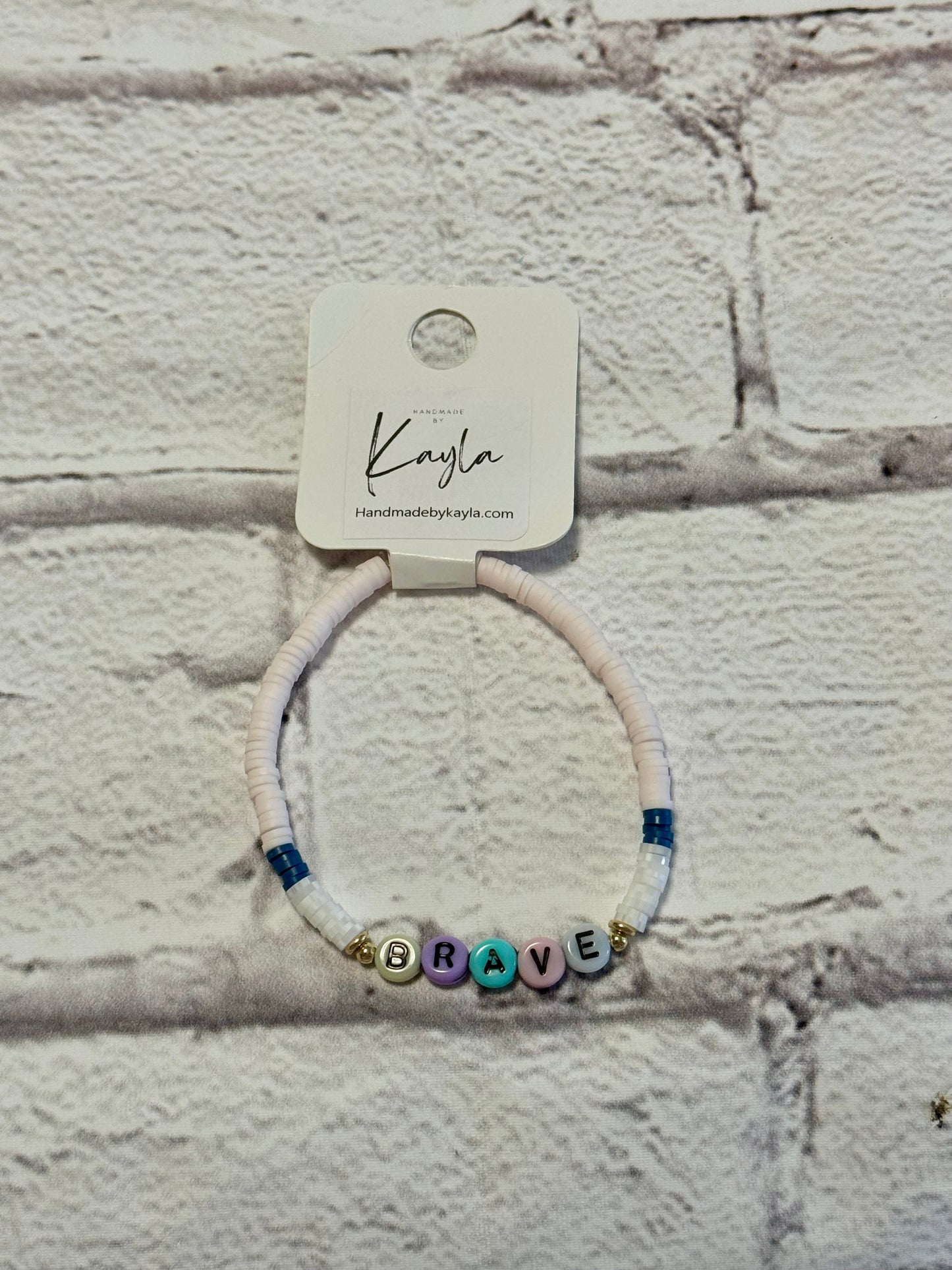 Brave friendship bracelet