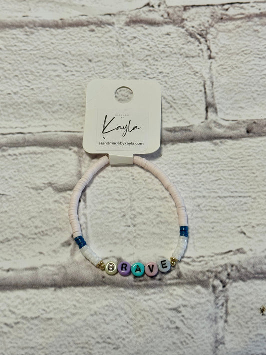 Brave friendship bracelet