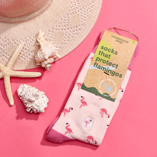 Load image into Gallery viewer, Socks that Protect Flamingos
