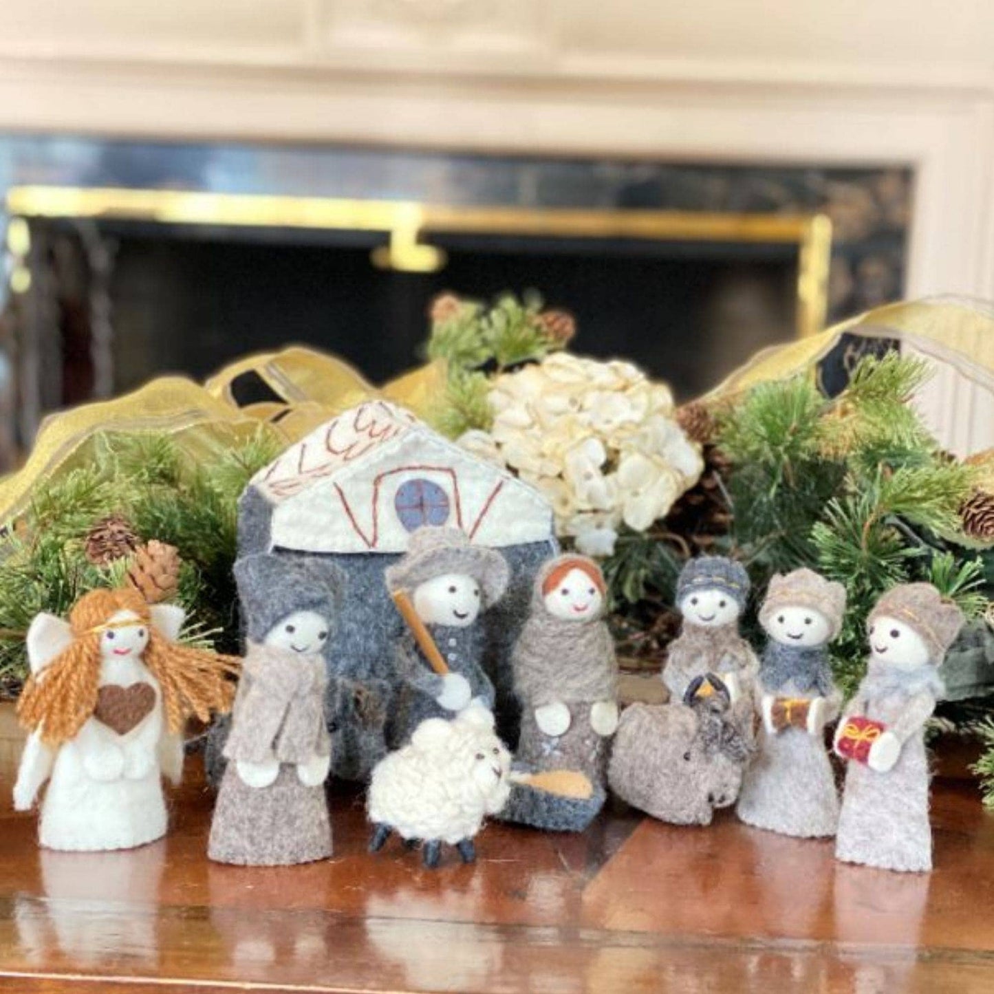Nativity Handcrafted Felt-12pc