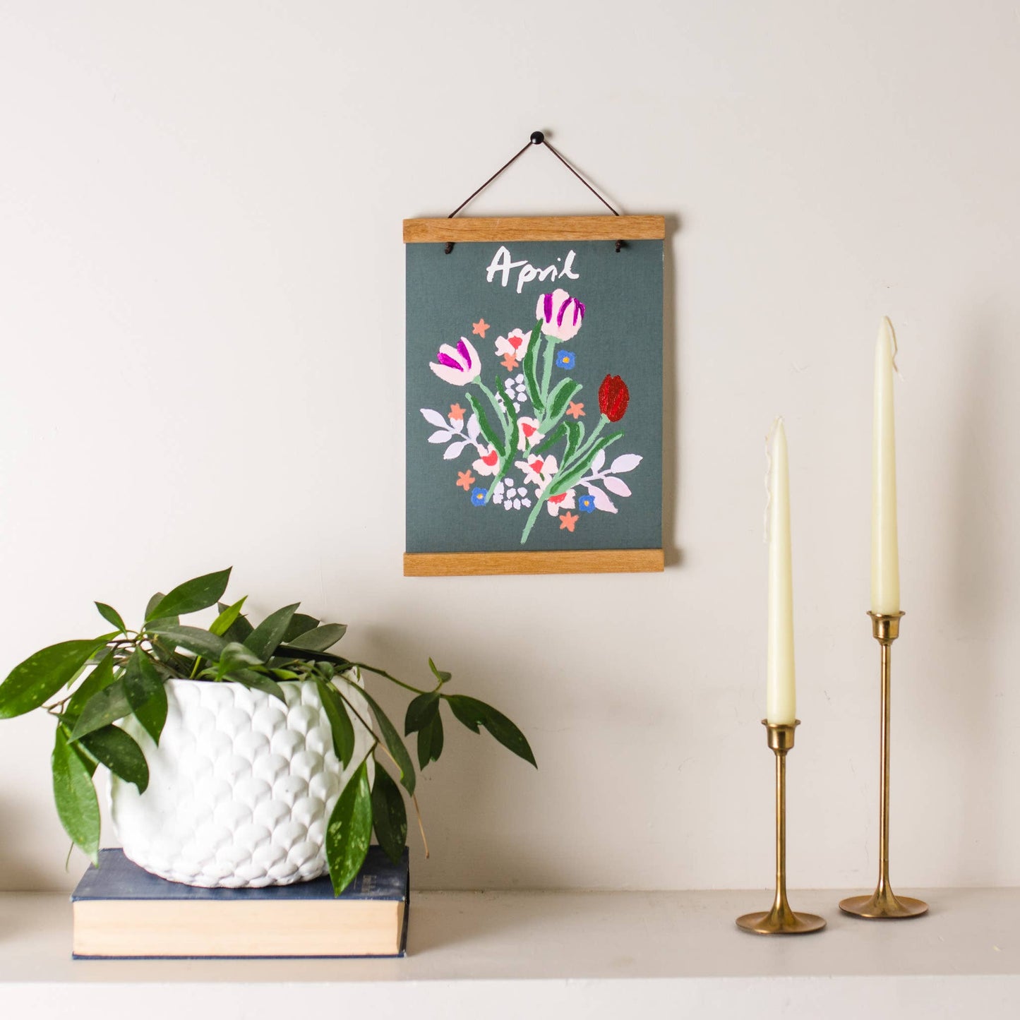 Paint-by-Number Calendar Kit: Calendar Only