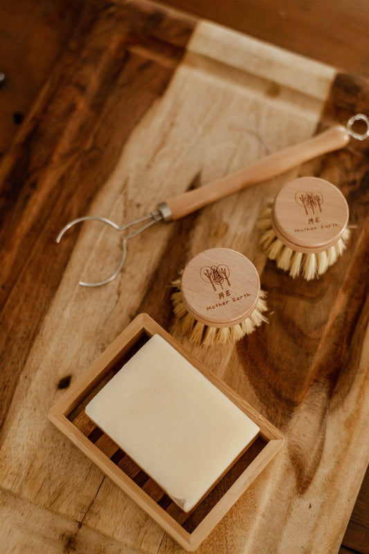 Sisal Kitchen Brush- Refill Head Only: Coated Beechwood