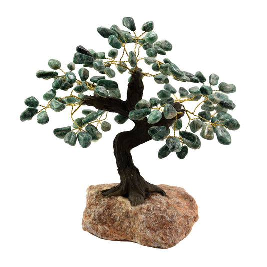 10" Stone Arbolito with Crystal base