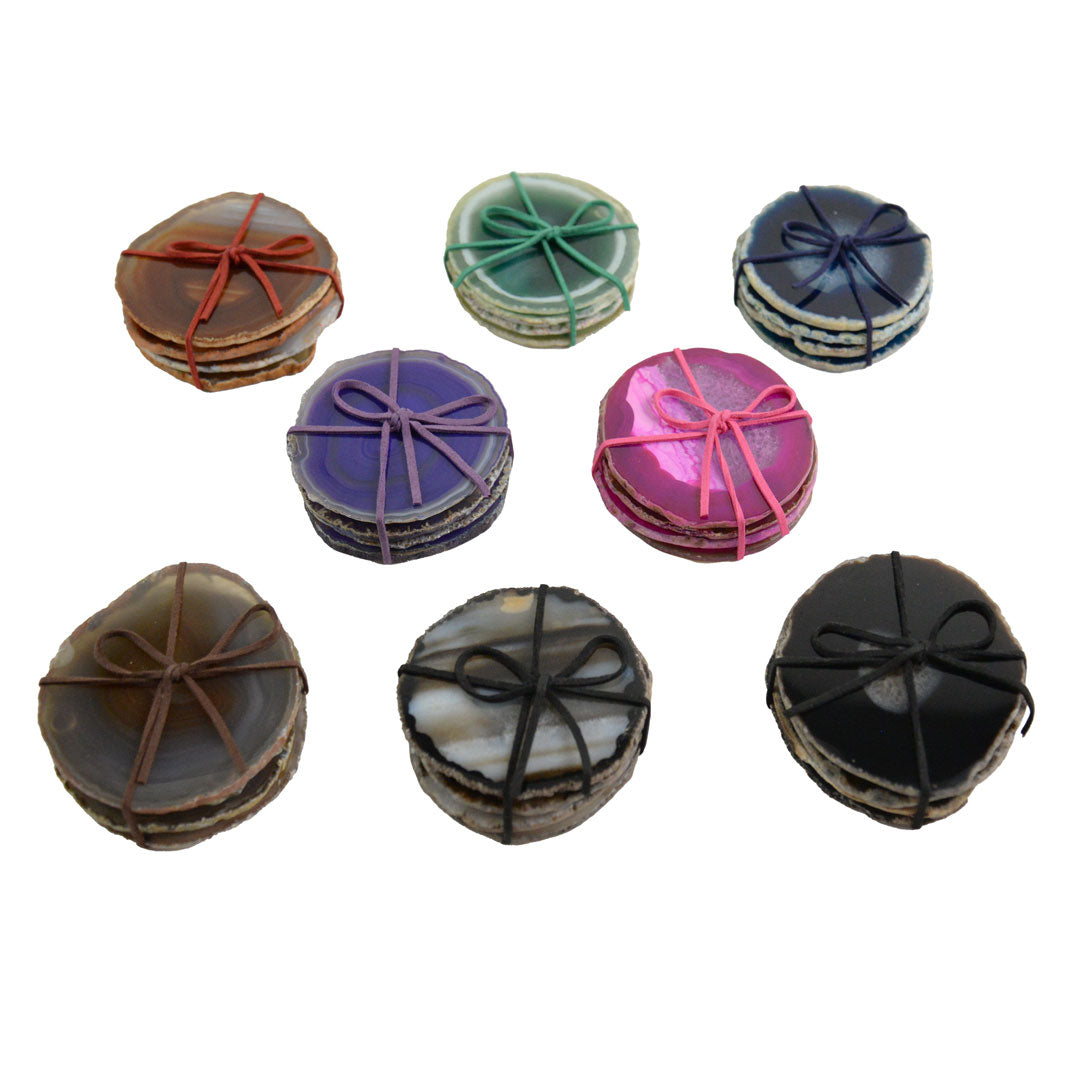 Agate Coaster - Set of 4
