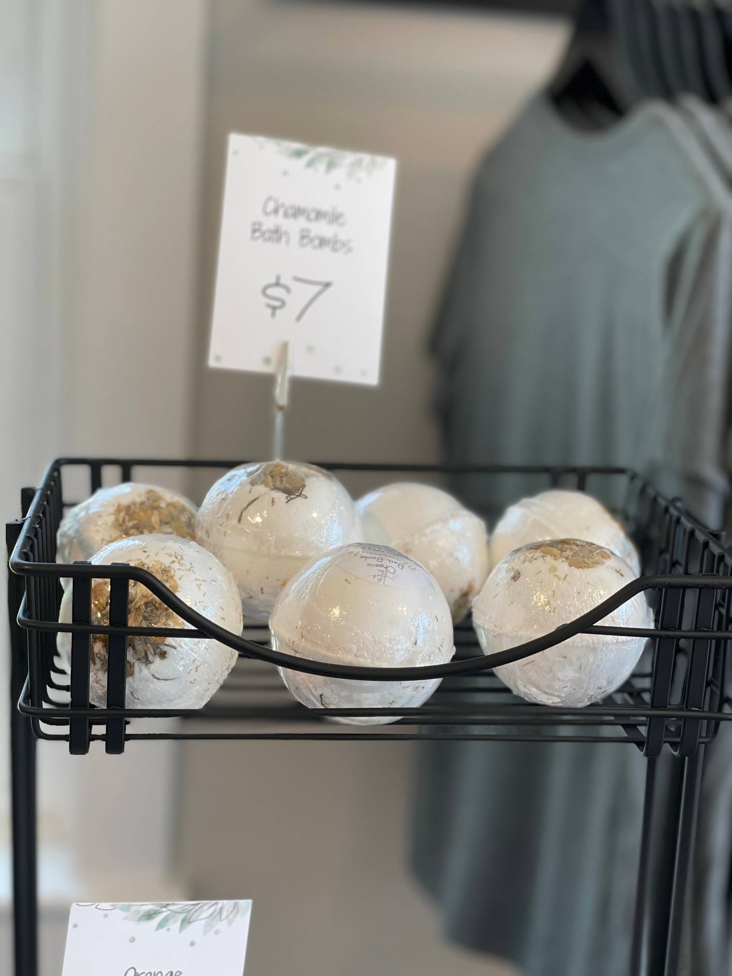 Organic Chamomile Bath Bomb