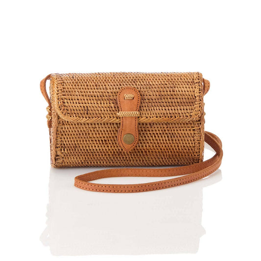 Sumatra Rattan Summer Clutch