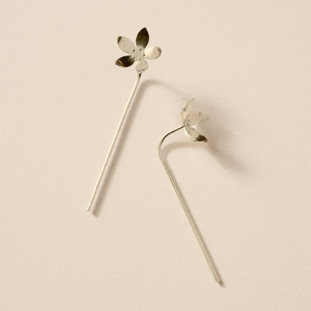 Malli Floral Threader Earrings