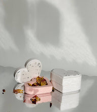 Load image into Gallery viewer, NEW!!! Endless Love Bath bomb, Valentine’s Day: Bicolor (white+pink)
